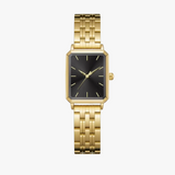 Women’s Square Stainless Steel Watch with Modern Analog Design