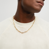 Men’s Paper Link Chain Necklace