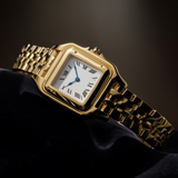 Women’s Square Stainless Steel Watch with Minimalist Dial