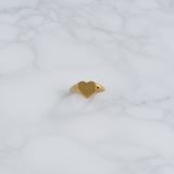 Men’s Bold Statement Ring with Smooth Polished Finish