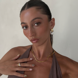 Men’s Snake Chain Necklace 3mm with Adjustable Fit