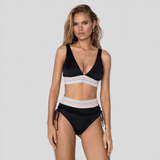 Women’s High-Waist Bikini Set with Supportive Fit