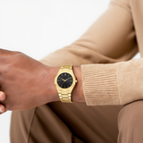 Gold Stainless Steel Men’s Watch 42mm