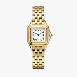 Women’s Square Stainless Steel Watch with Minimalist Dial