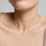 Men’s Figaro Chain Necklace with Adjustable Length