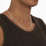 Men’s Mini Cable Link Chain Necklace with Classic Link Design