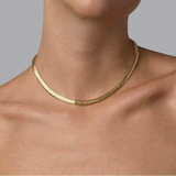 Men’s Snake Chain Necklace 3mm with Adjustable Fit