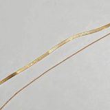 Men’s Snake Chain Necklace 3mm with Adjustable Fit