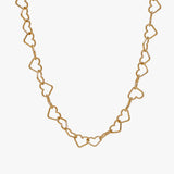 Men’s Heart Link Chain Necklace