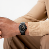 Minimalist Stainless Steel Men’s Watch with Sapphire Crystal