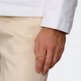 Men’s Classic Statement Ring with Polished Finish – Timeless Design