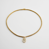 Men’s Star Symbol Pendant Necklace with Medium Chain