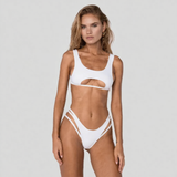 Women’s Cut-Out Bikini Set with Modern Design
