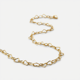 Men’s Heart Link Chain Necklace
